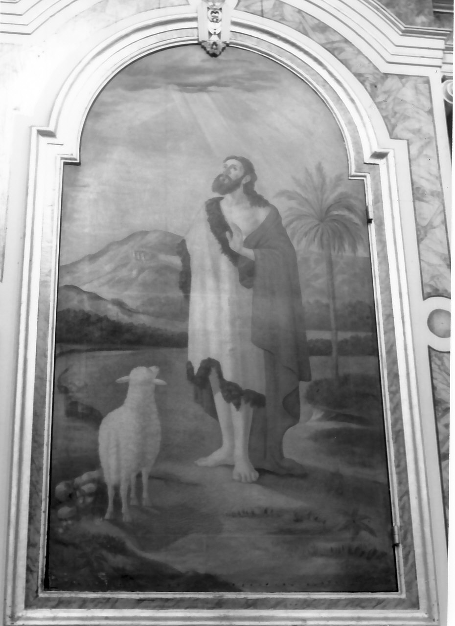 San Giovanni Battista (dipinto, opera isolata) - ambito calabrese (sec. XIX)