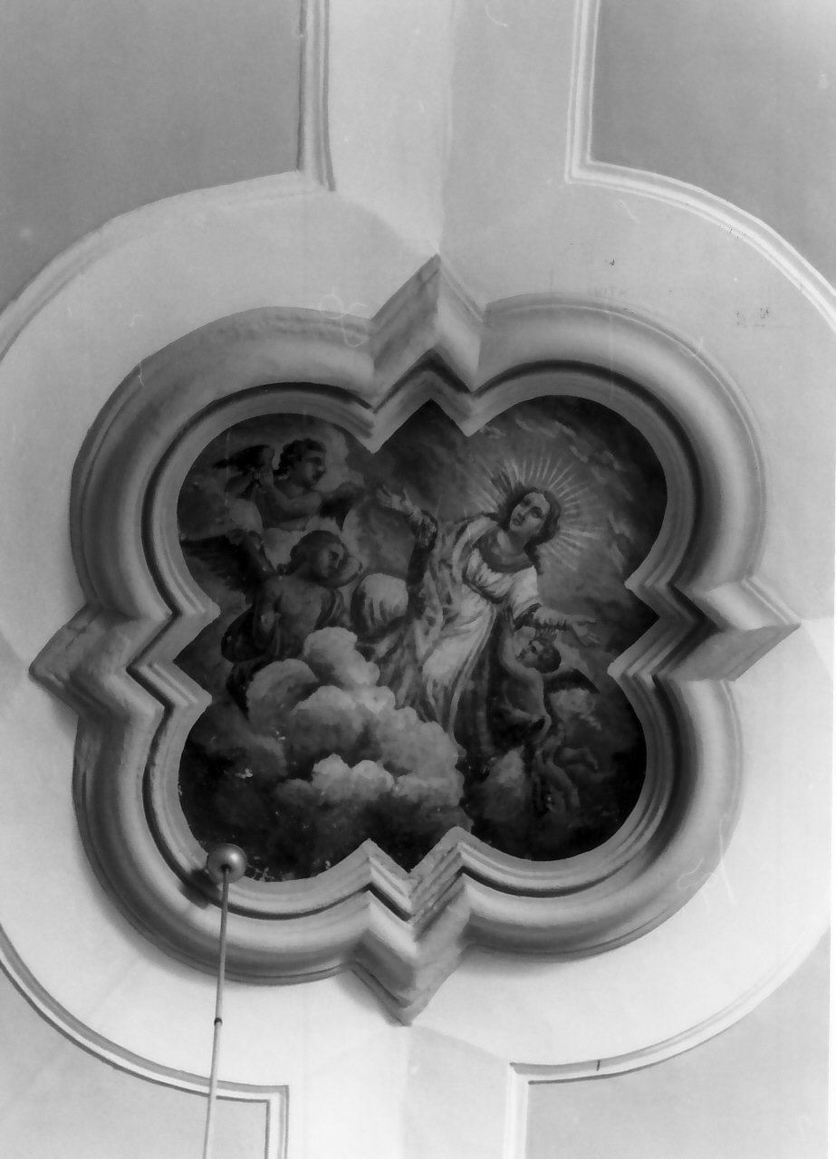 assunzione della Madonna (dipinto, opera isolata) - ambito calabrese (sec. XIX)