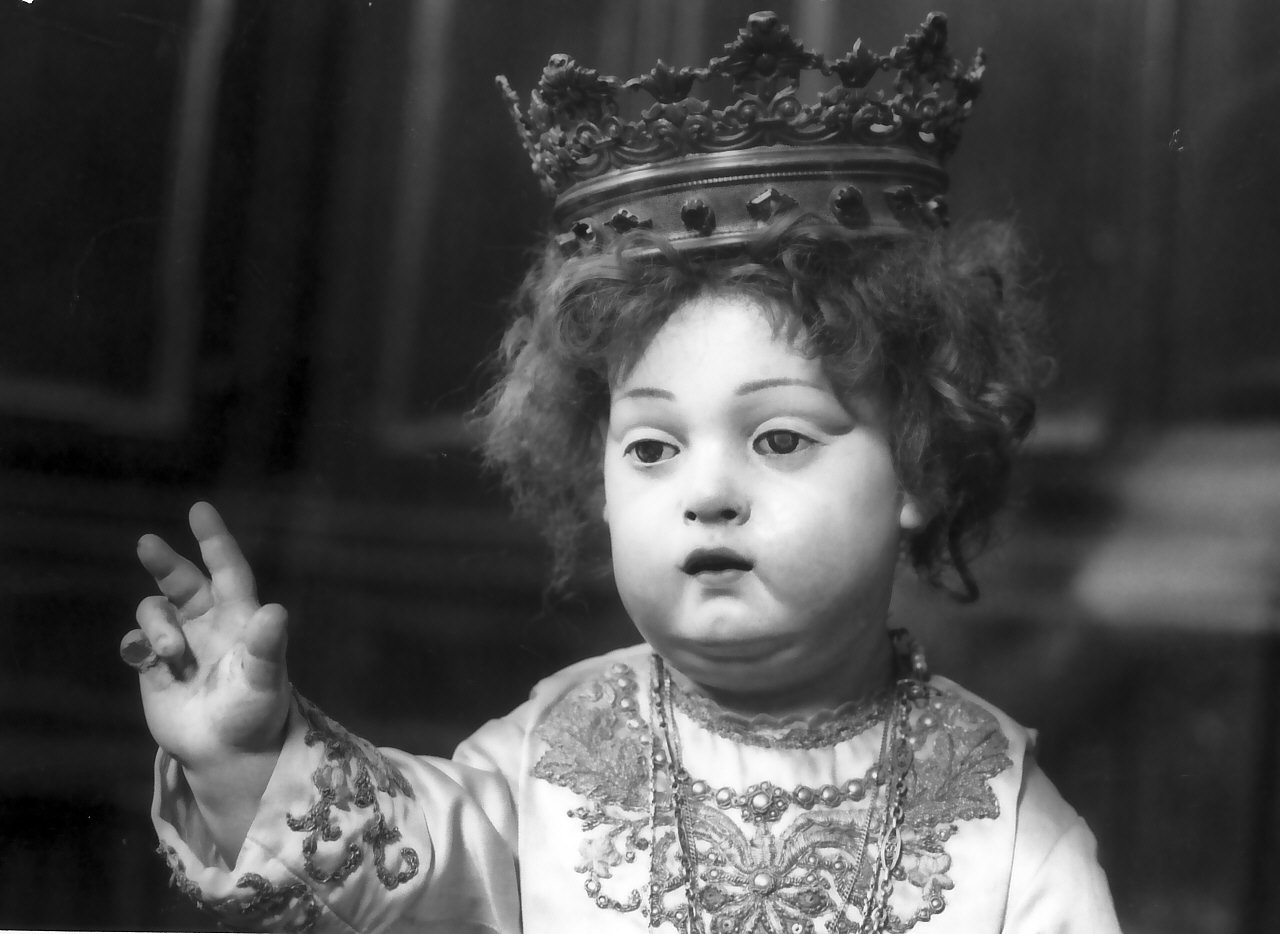 corona da statua, opera isolata - bottega serrese (sec. XIX)