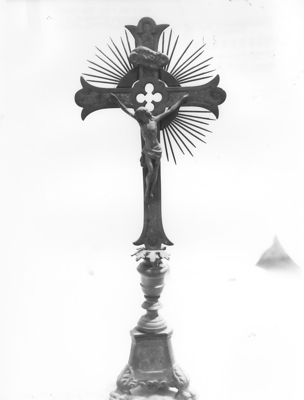 croce, opera isolata - bottega serrese (fine sec. XVIII)