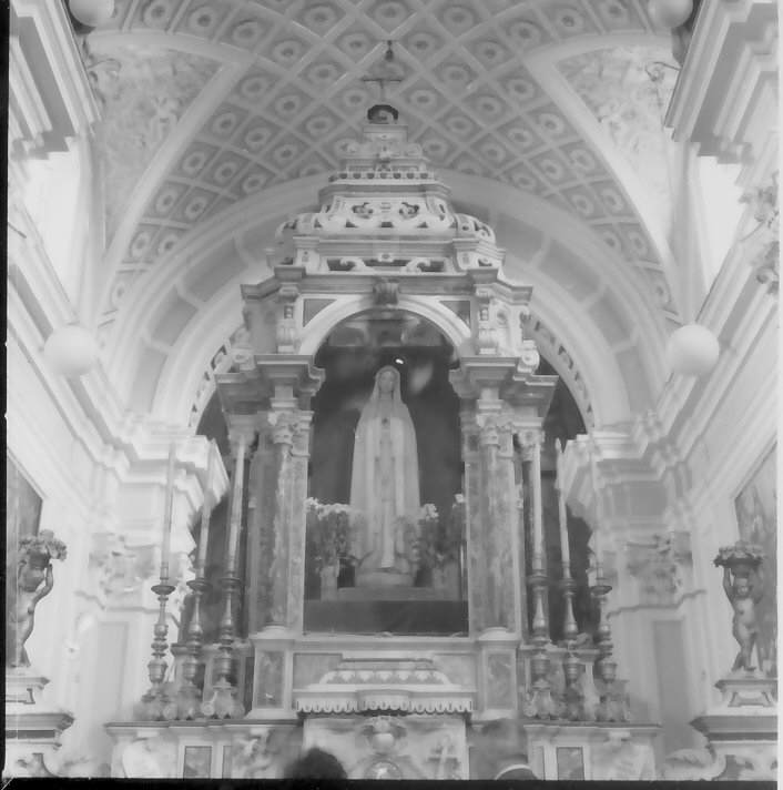 ciborio, elemento d'insieme di Scrivo Alfonso, Scrivo Giuseppe, Drago Domenico (sec. XIX)