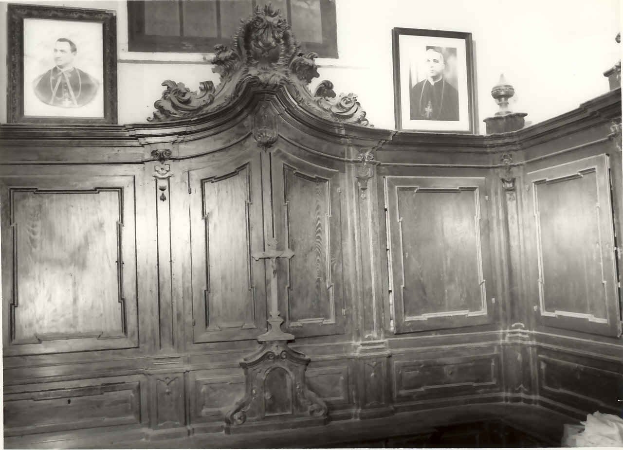 armadio da sacrestia, opera isolata - bottega calabrese (sec. XIX)