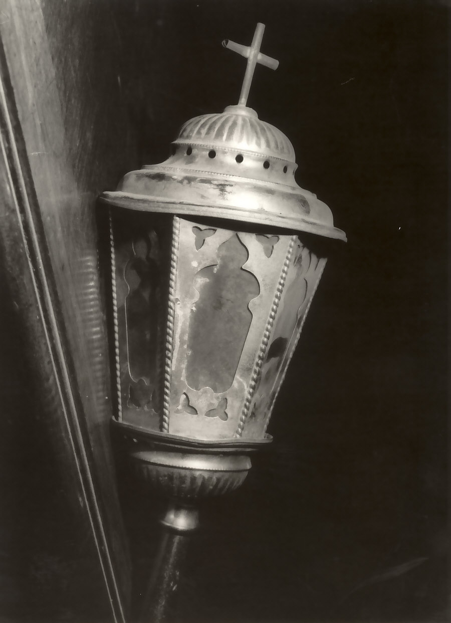 lanterna processionale, serie - bottega calabrese (sec. XIX)