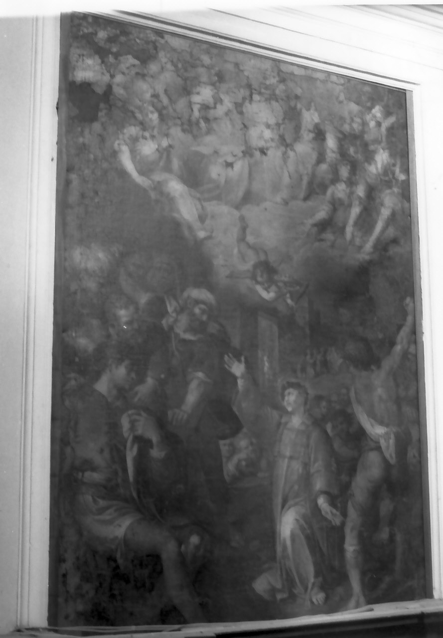 martirio di Santo Stefano (dipinto, opera isolata) - ambito Italia meridionale (sec. XVII)