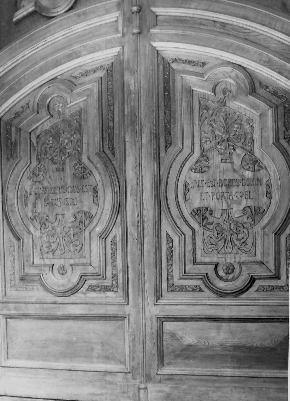 valva di dittico, opera isolata - bottega serrese (fine/inizio secc. XIX/ XX)