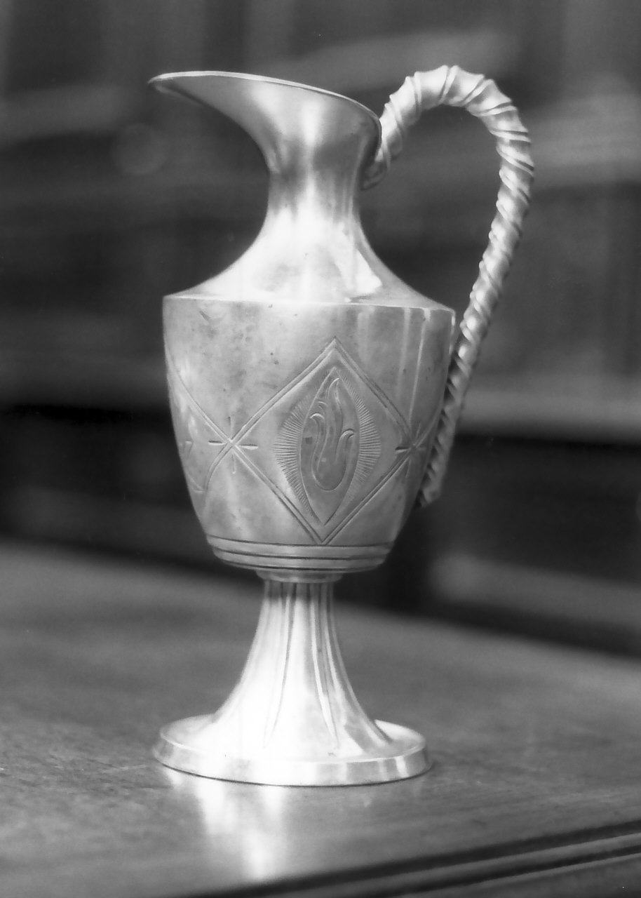 brocca, opera isolata - bottega Italia meridionale (sec. XIX)