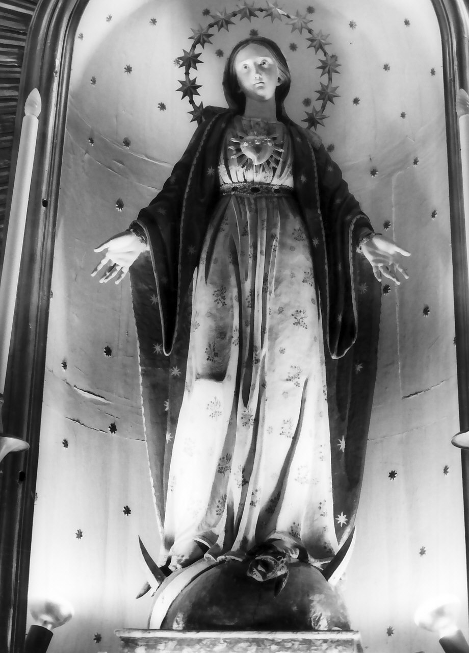 Immacolata Concezione (statua, opera isolata) - bottega serrese (sec. XVIII)