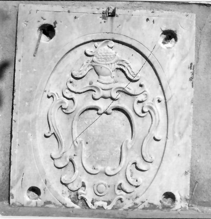 lastra tombale, opera isolata - bottega calabrese (sec. XIX)