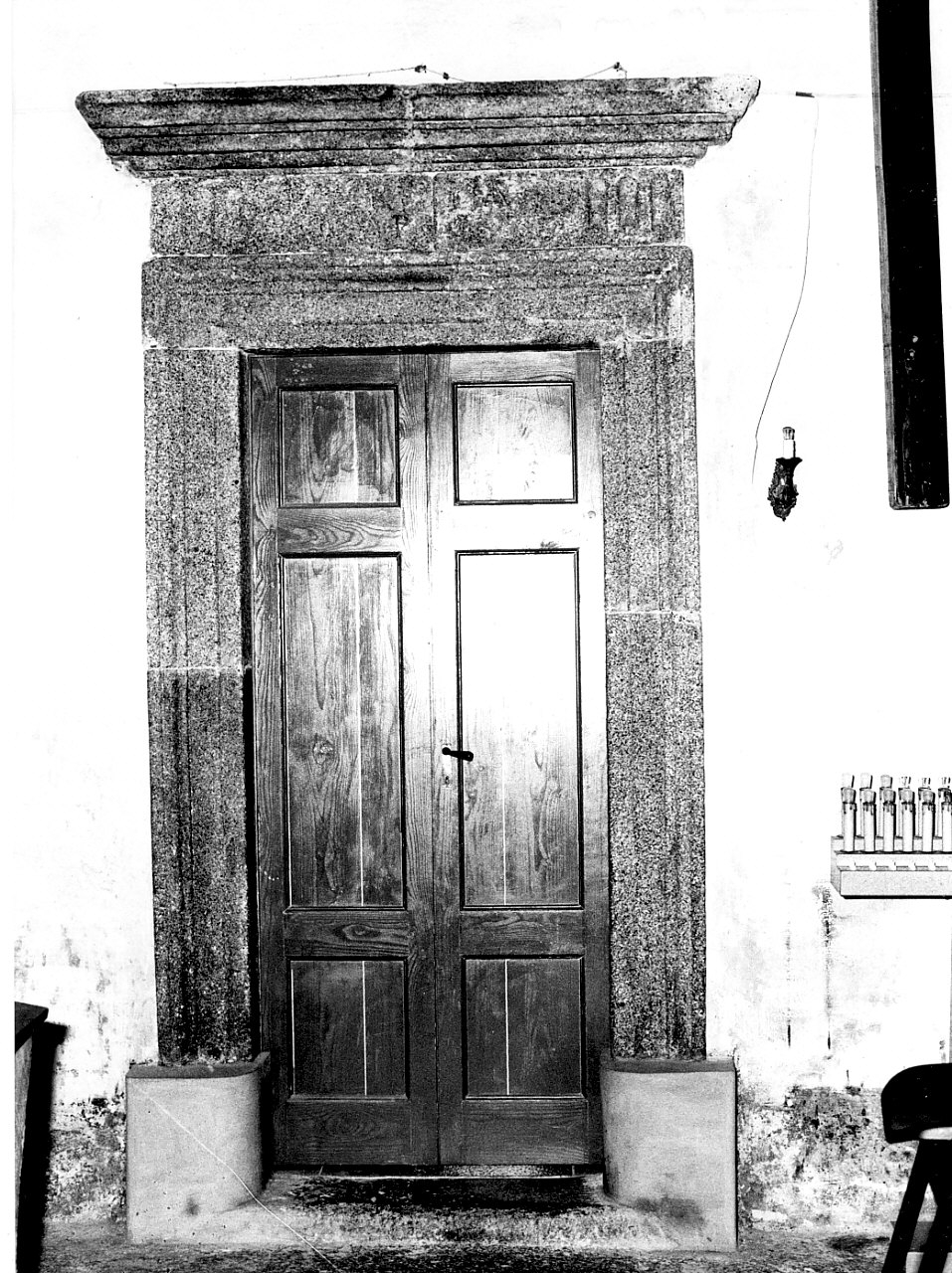 portale, opera isolata - bottega Italia meridionale (sec. XVIII)