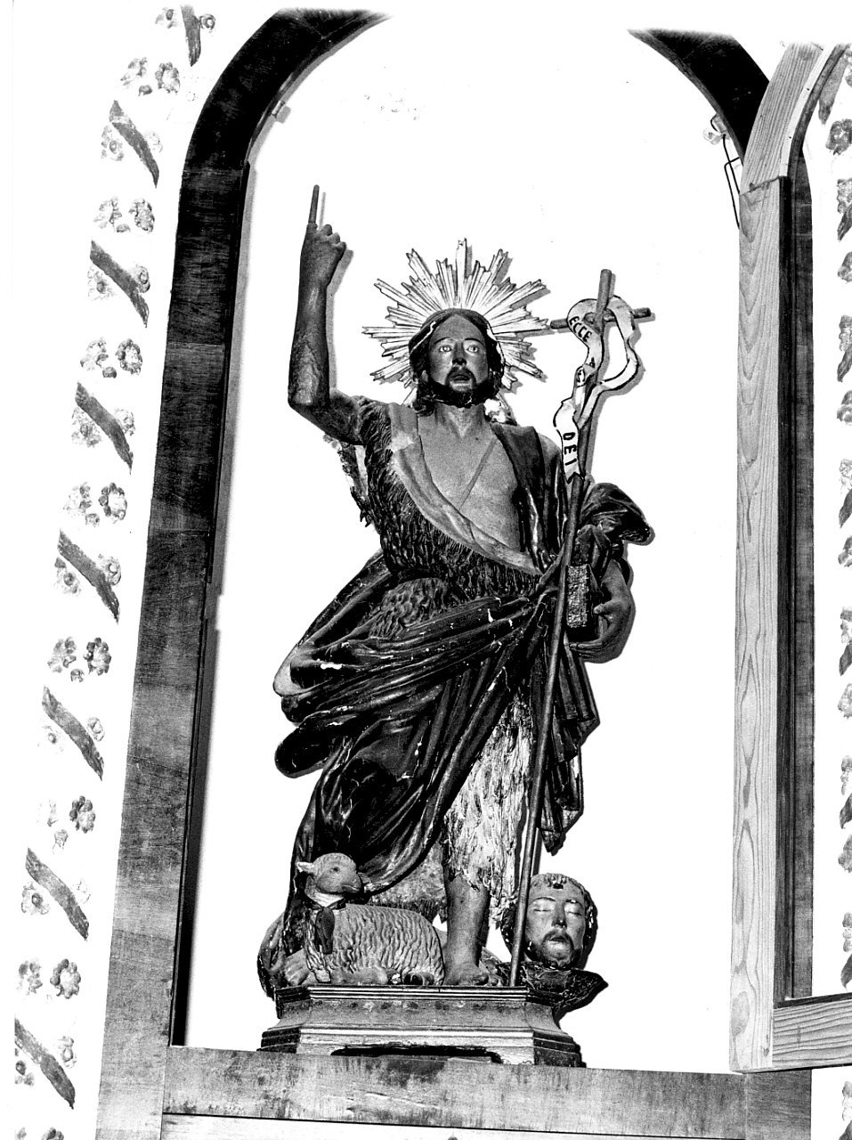 San Giovanni Battista (statua, opera isolata) - bottega Italia meridionale (sec. XVIII)