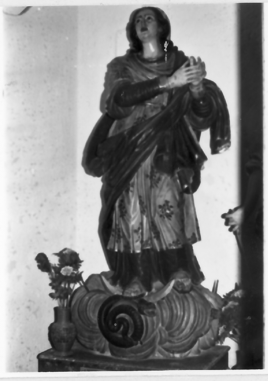 Madonna Immacolata (statua) di Amato Michele (sec. XIX)