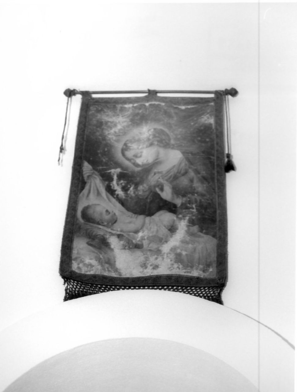 Madonna della Consolazione (stendardo processionale, opera isolata) - manifattura calabrese (fine/inizio secc. XVIII/ XIX)