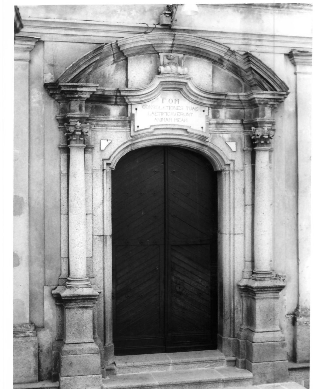 portale, opera isolata - bottega Italia meridionale (fine sec. XVIII)