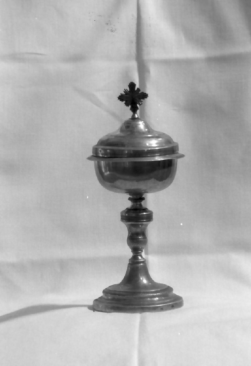 pisside, opera isolata - bottega napoletana (sec. XIX)