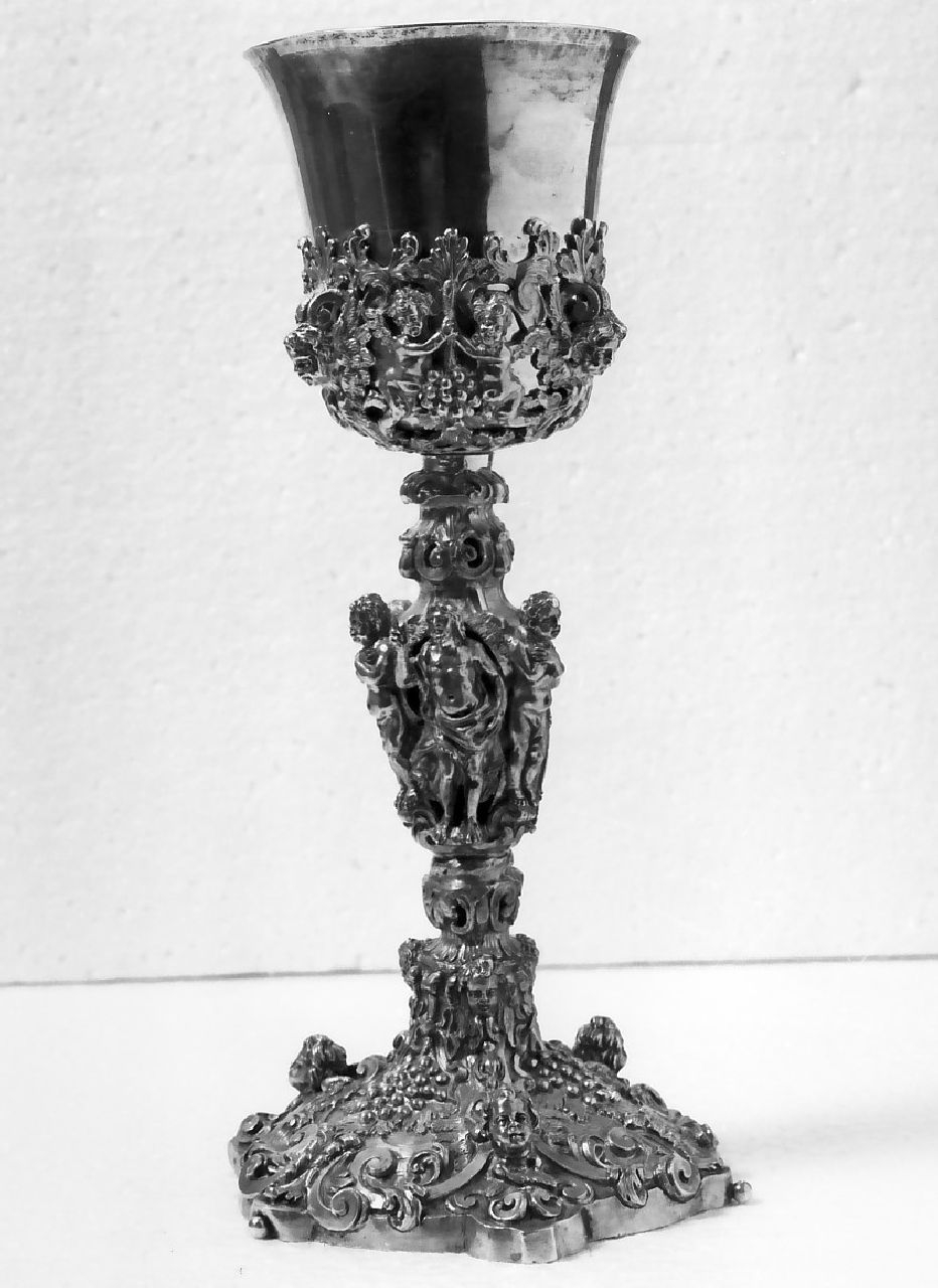 calice, opera isolata - bottega Italia meridionale (sec. XIX)