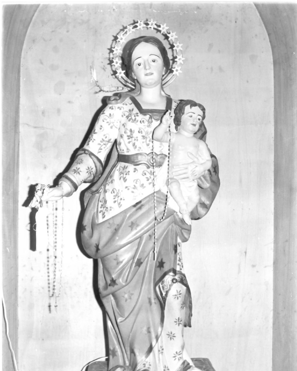 Madonna del Rosario (statua) - bottega calabrese (fine sec. XVIII)