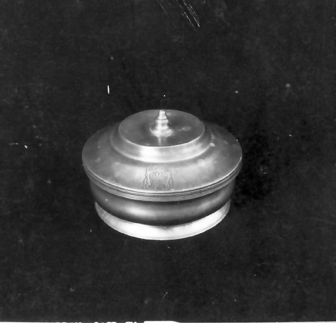 teca eucaristica, opera isolata - bottega Italia meridionale (sec. XIX)