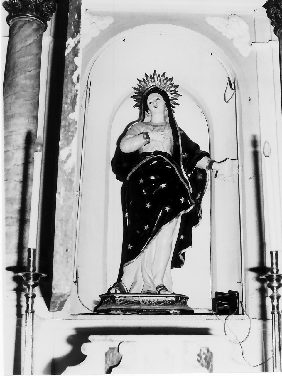 Madonna Addolorata (statua, opera isolata) - bottega Italia meridionale (sec. XIX)