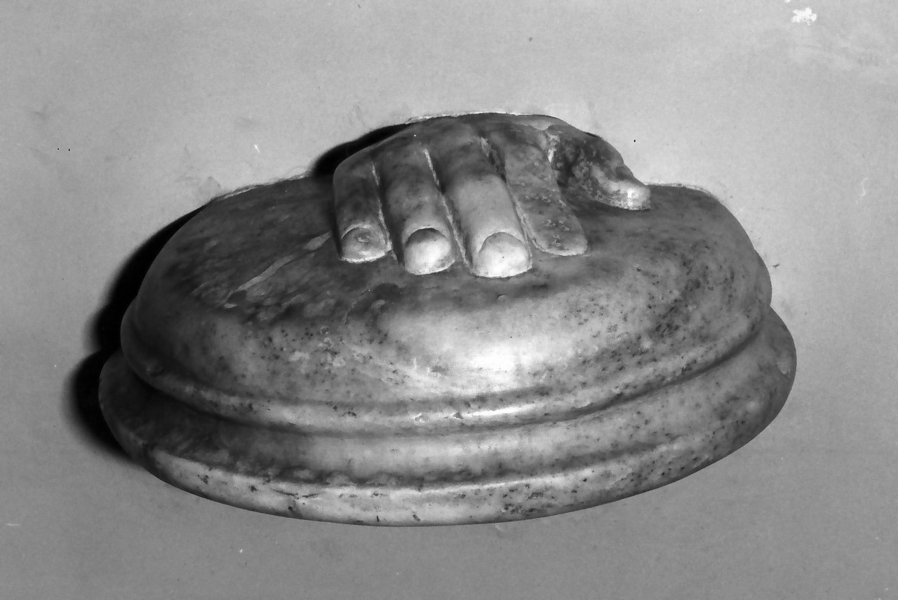 acquasantiera - bottega Italia meridionale (prima metà sec. XX)