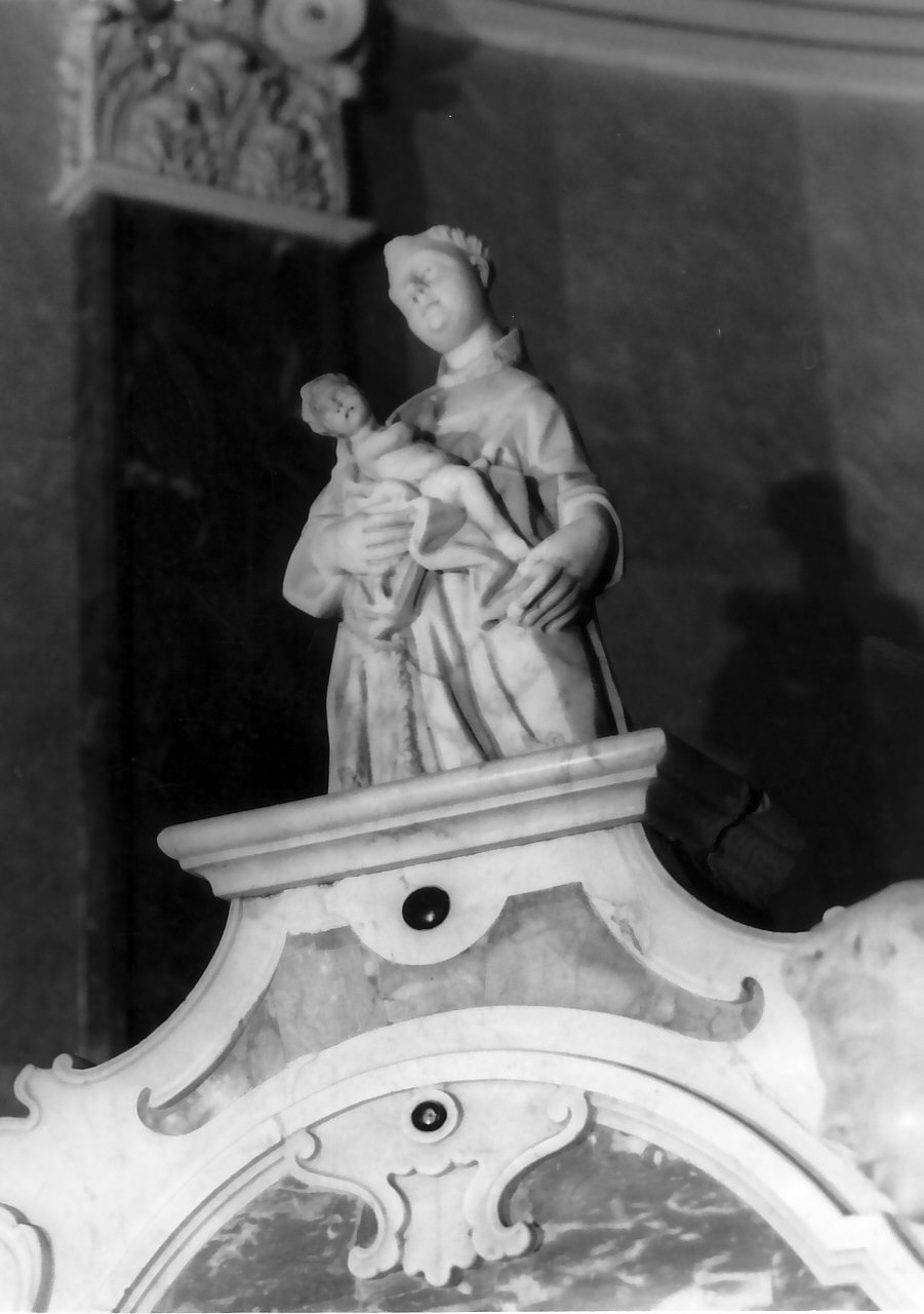 Sant'Antonio da Padova (statua, complesso decorativo) - bottega Italia meridionale (fine sec. XVIII)