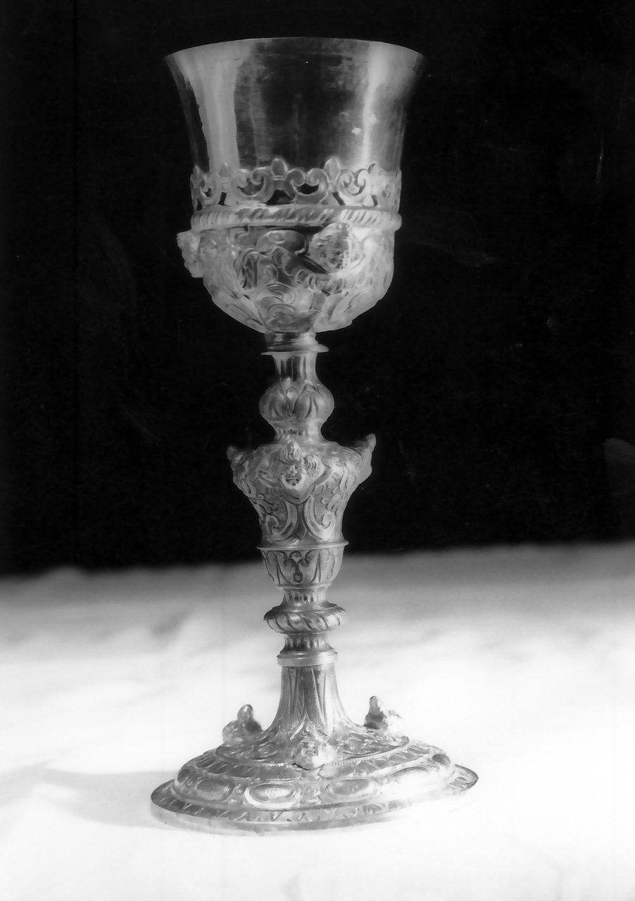 calice - bottega Italia meridionale (sec. XIX)