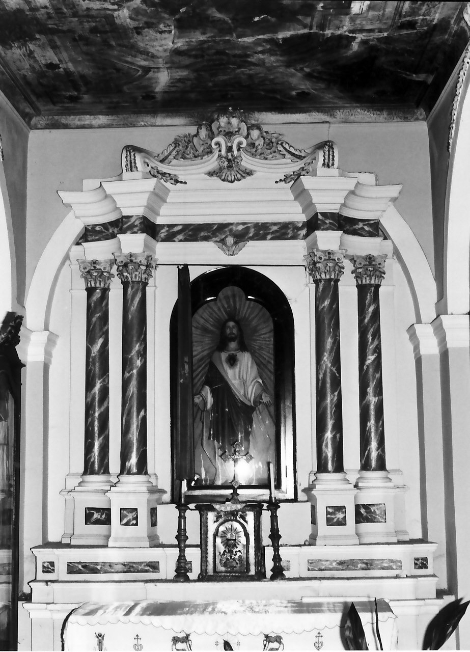 altare, opera isolata - bottega calabrese (sec. XIX)