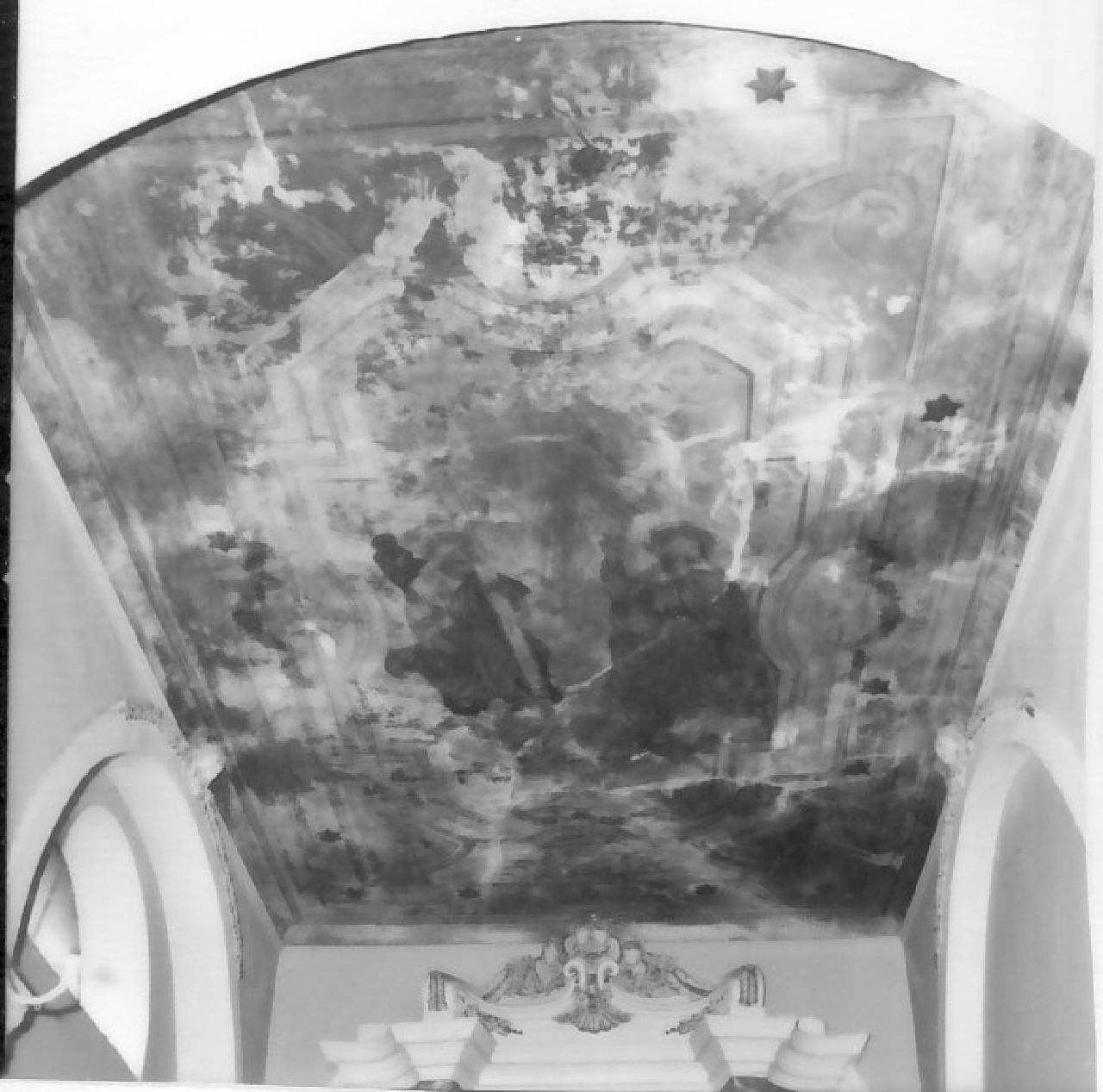 Trinità (dipinto, opera isolata) - ambito Italia meridionale (sec. XIX)