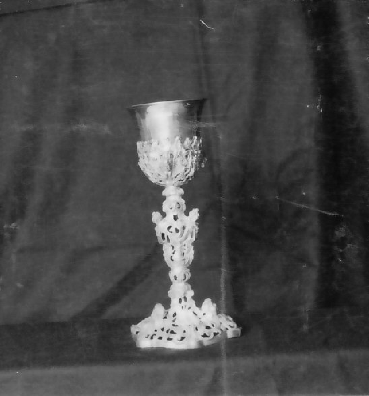 calice, opera isolata - bottega Italia meridionale (sec. XVIII)