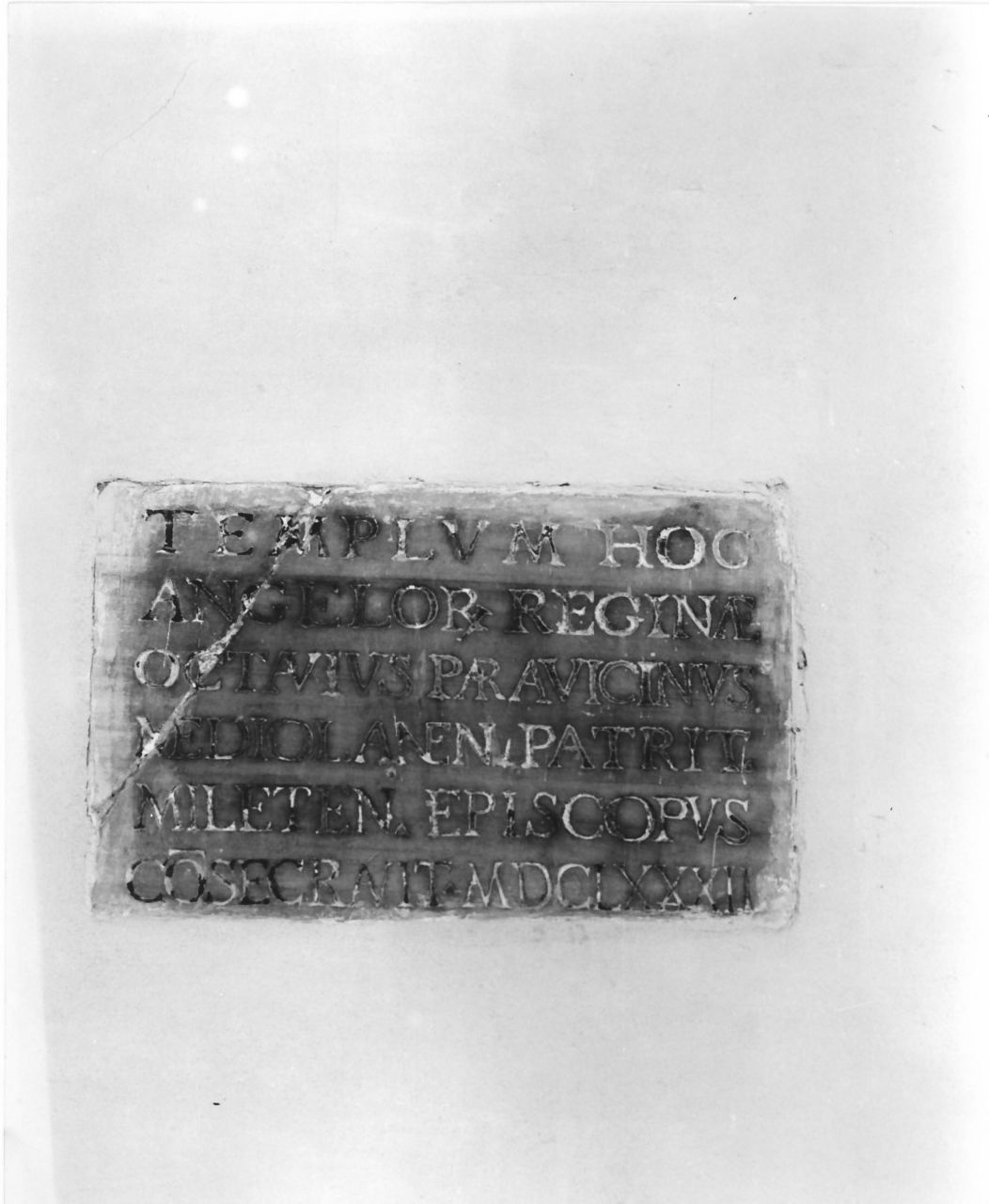 lapide commemorativa, opera isolata - bottega calabrese (sec. XVII)