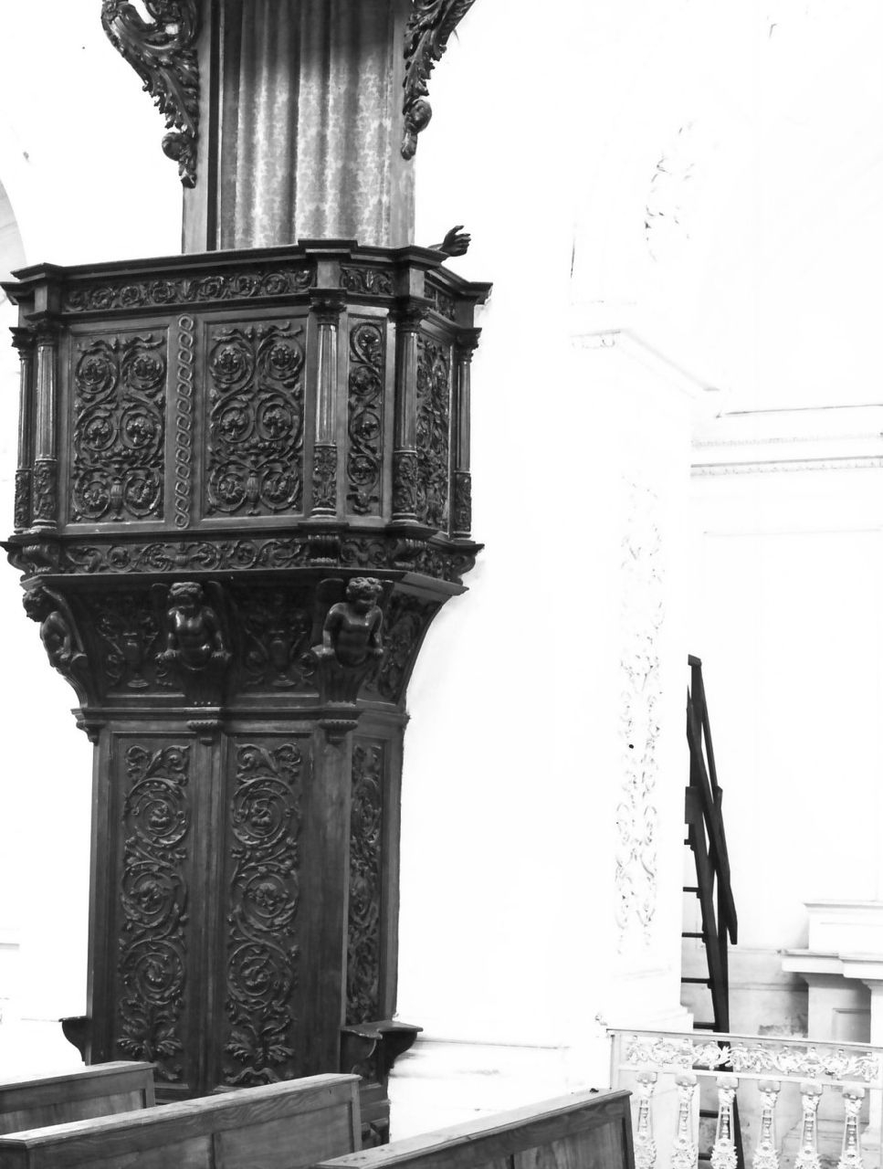 pulpito, opera isolata di Prestia Vincenzo (seconda metà sec. XIX)