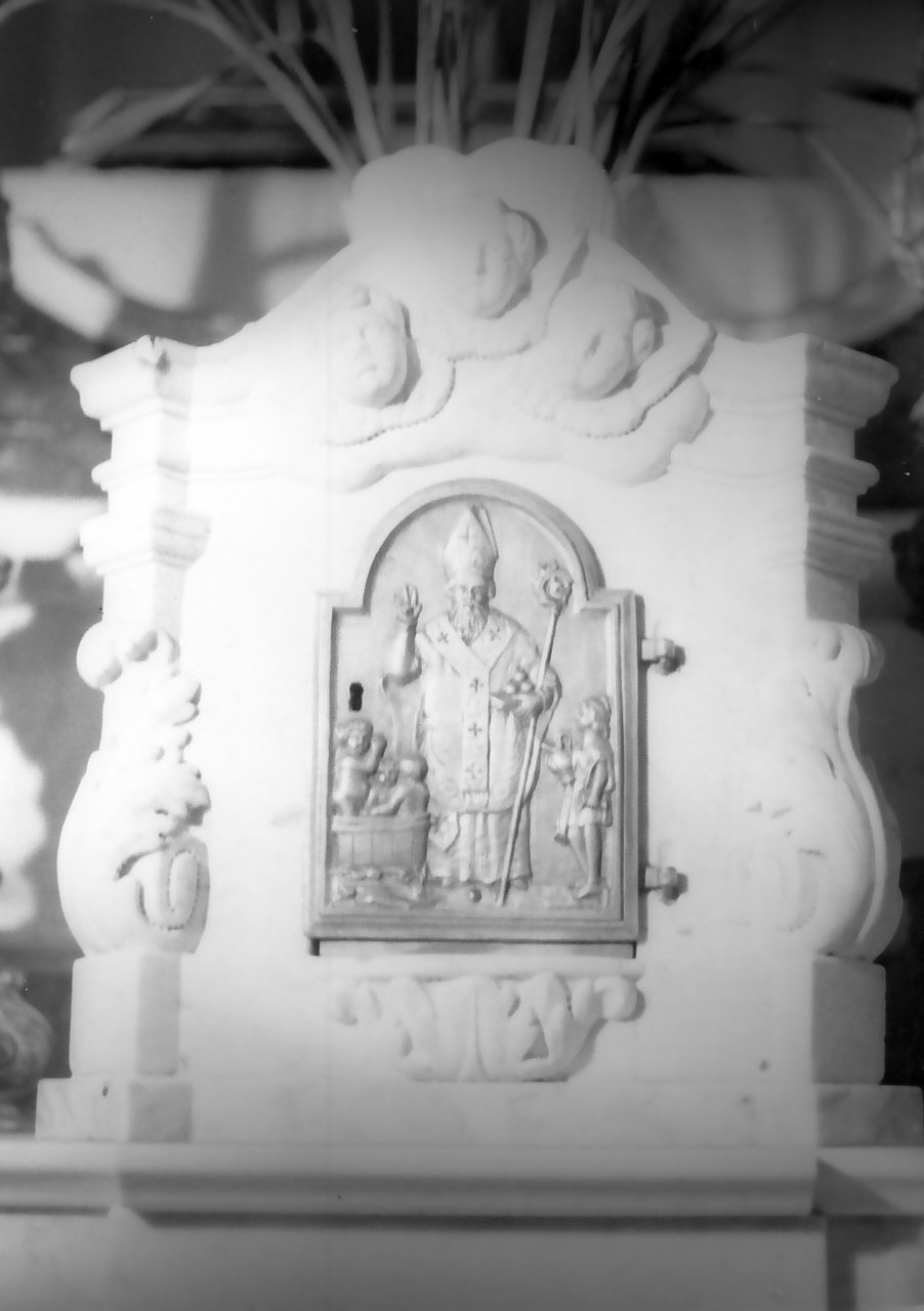 sportello di tabernacolo, opera isolata - bottega Italia meridionale (sec. XIX)