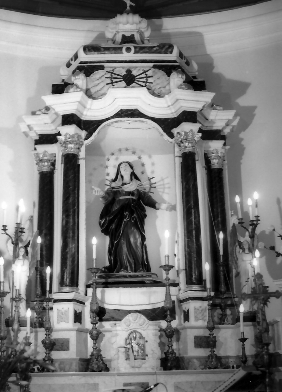 altare, opera isolata - bottega calabrese (fine/inizio secc. XVIII/ XIX)