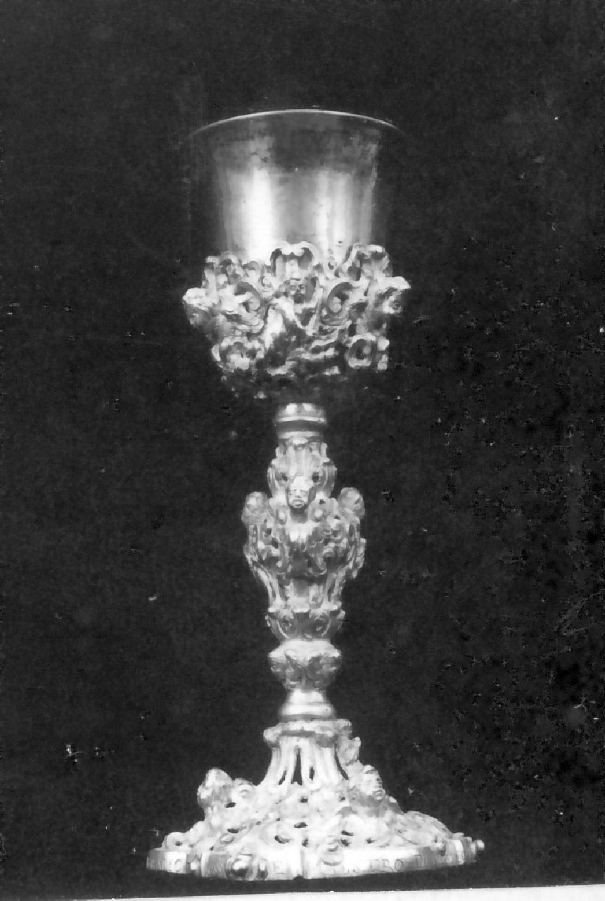 calice, opera isolata - bottega napoletana (sec. XVIII)