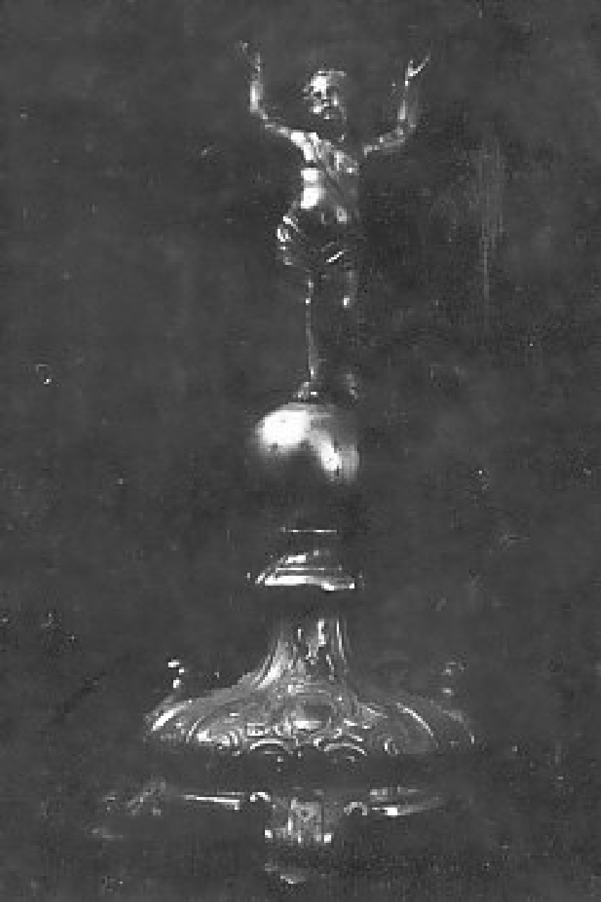 ostensorio, frammento - bottega napoletana (sec. XVIII)