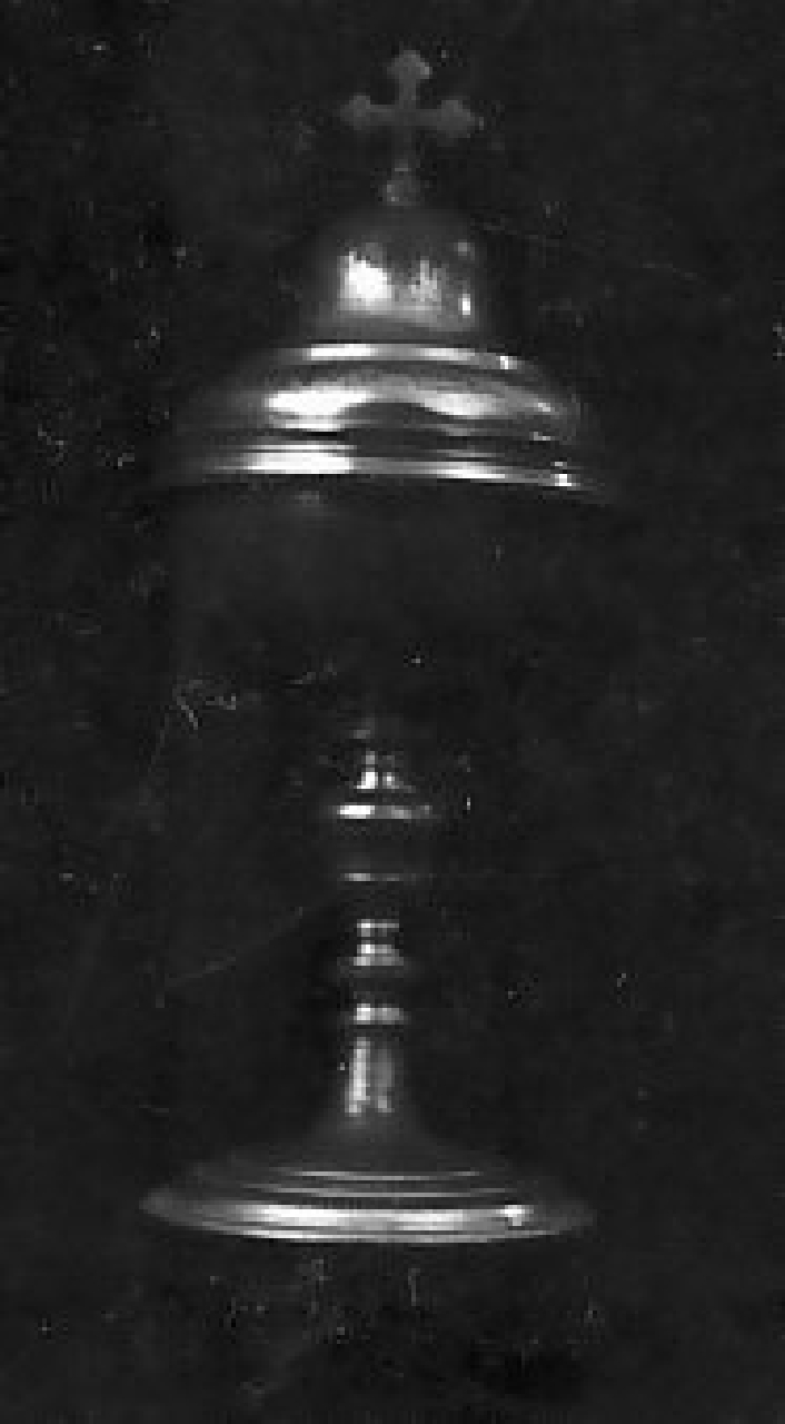 pisside, opera isolata - bottega messinese (sec. XVII)