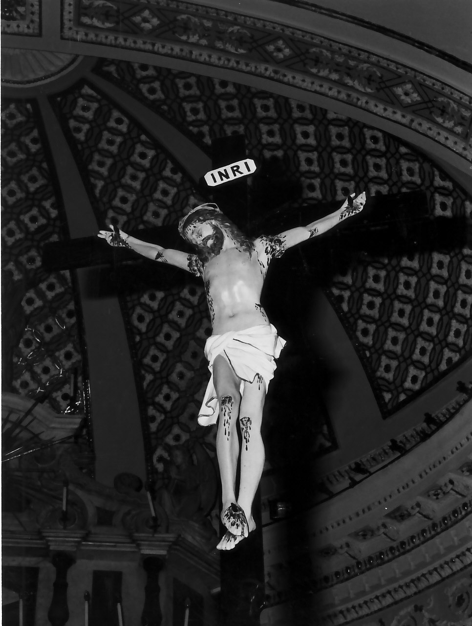 crocifisso, opera isolata - bottega calabrese (sec. XIX)