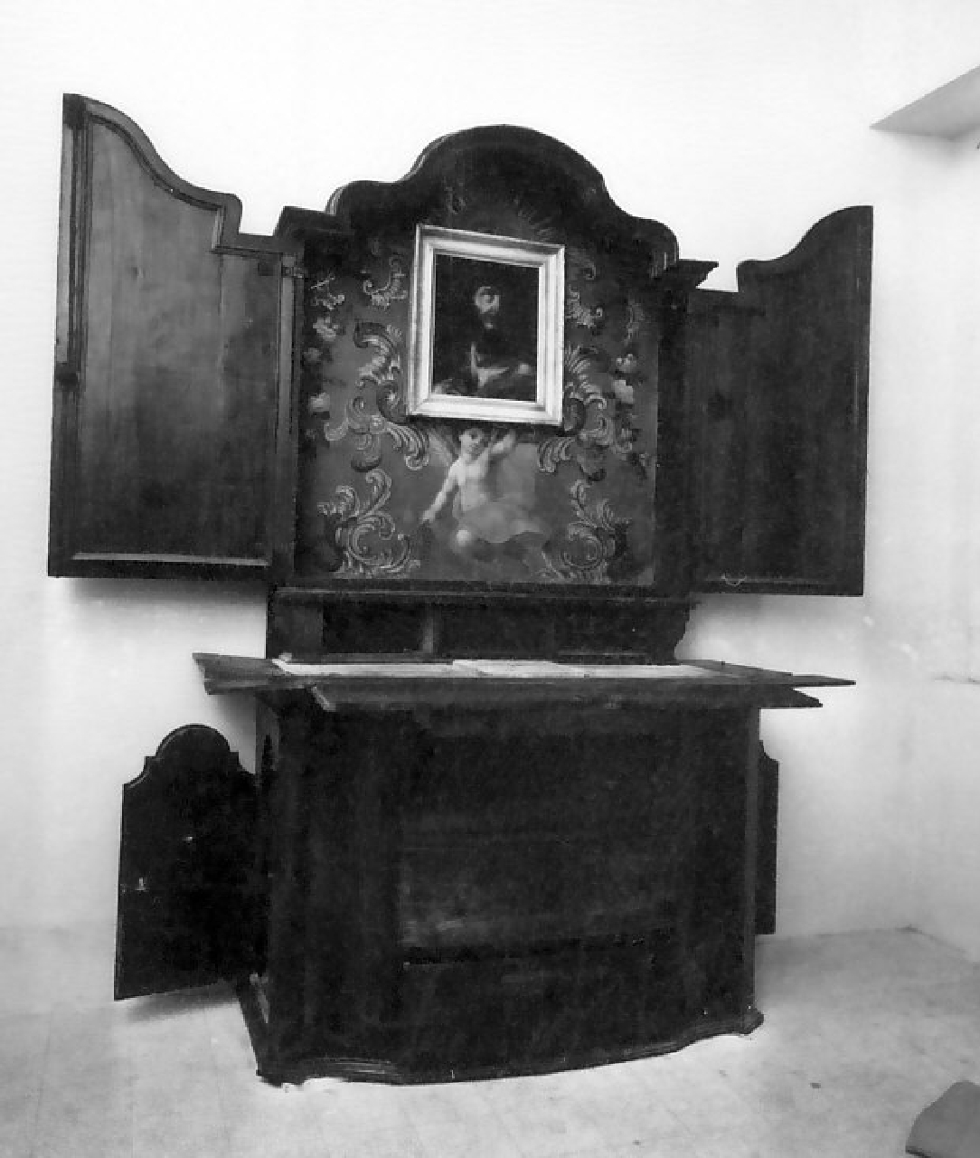 altare portatile - bottega calabrese (sec. XVIII)