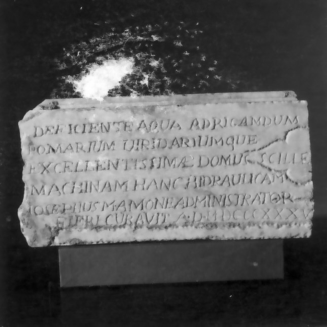 lastra, opera isolata - bottega calabrese (sec. XIX)