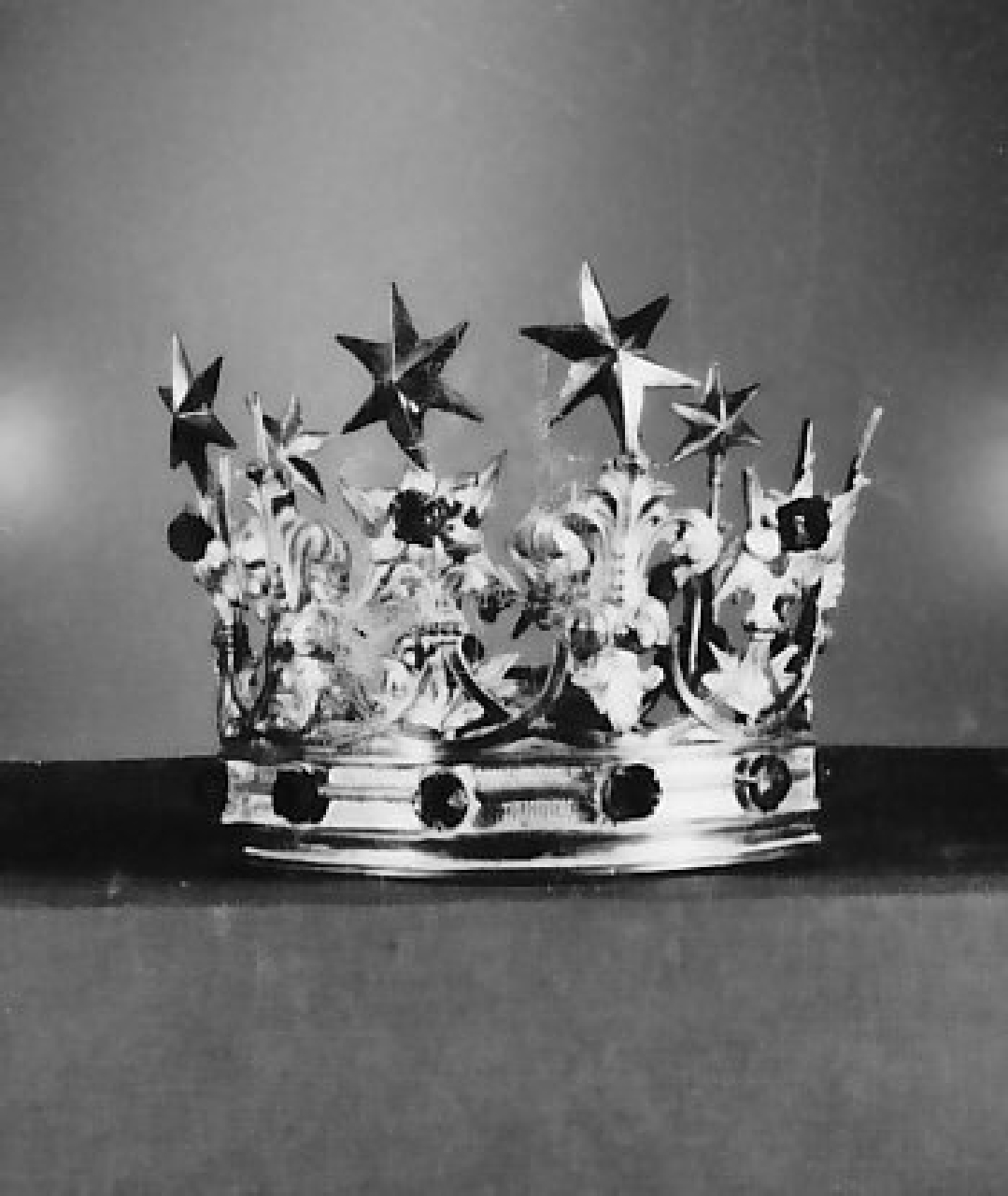 corona di immagine sacra, serie - bottega Italia meridionale (sec. XIX)