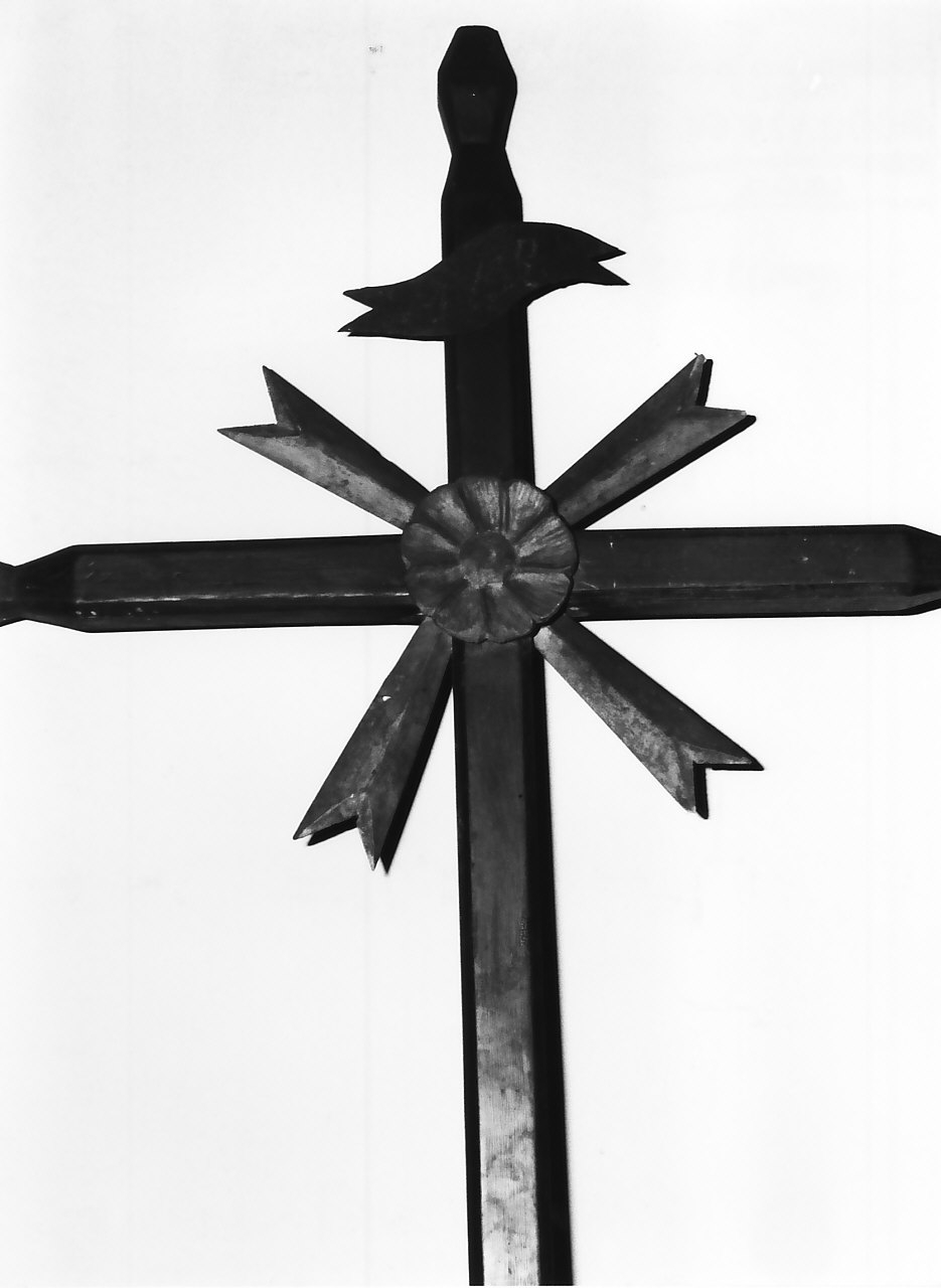 croce processionale, opera isolata - bottega calabrese (sec. XIX)