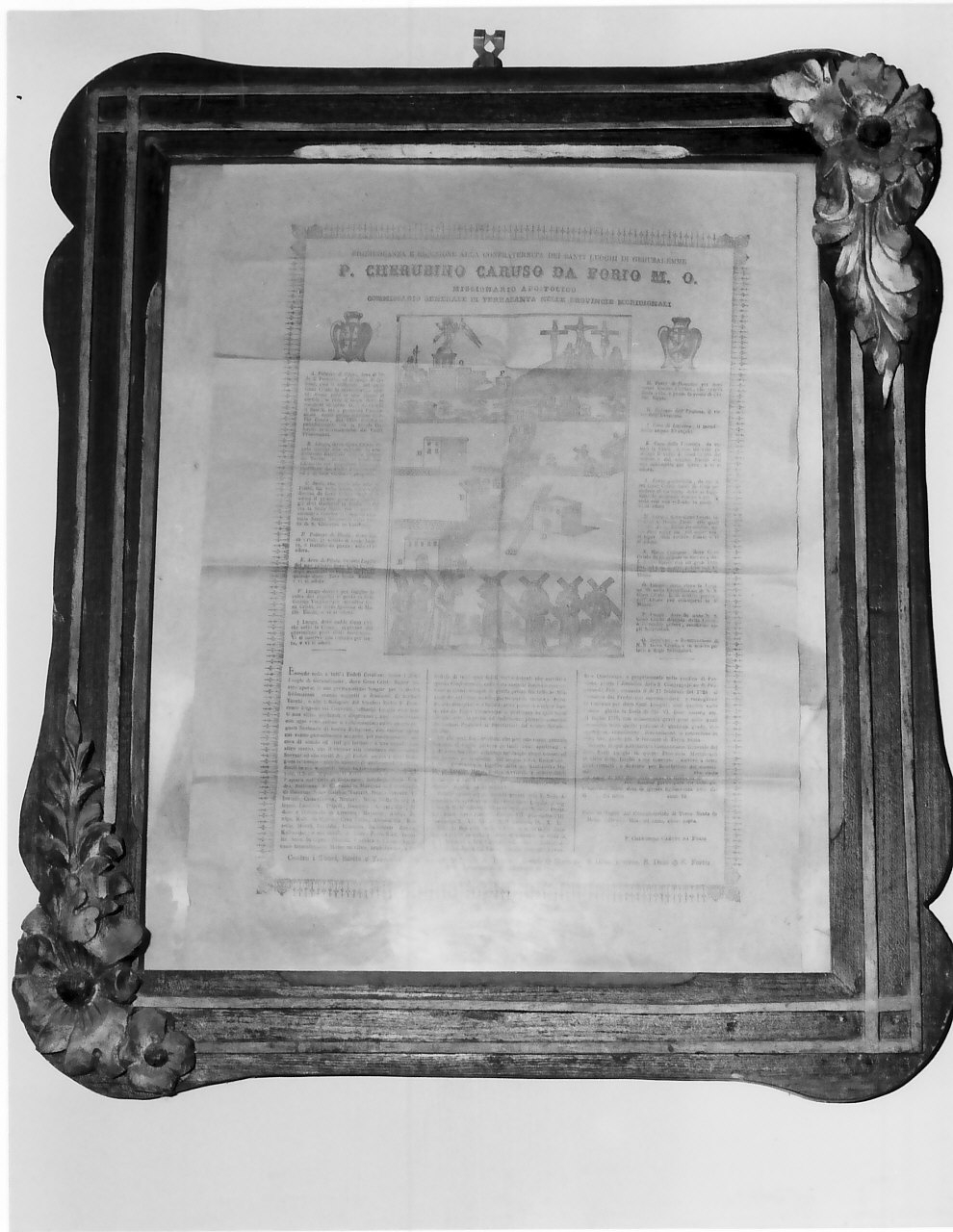 cornice, opera isolata - bottega calabrese (sec. XIX)