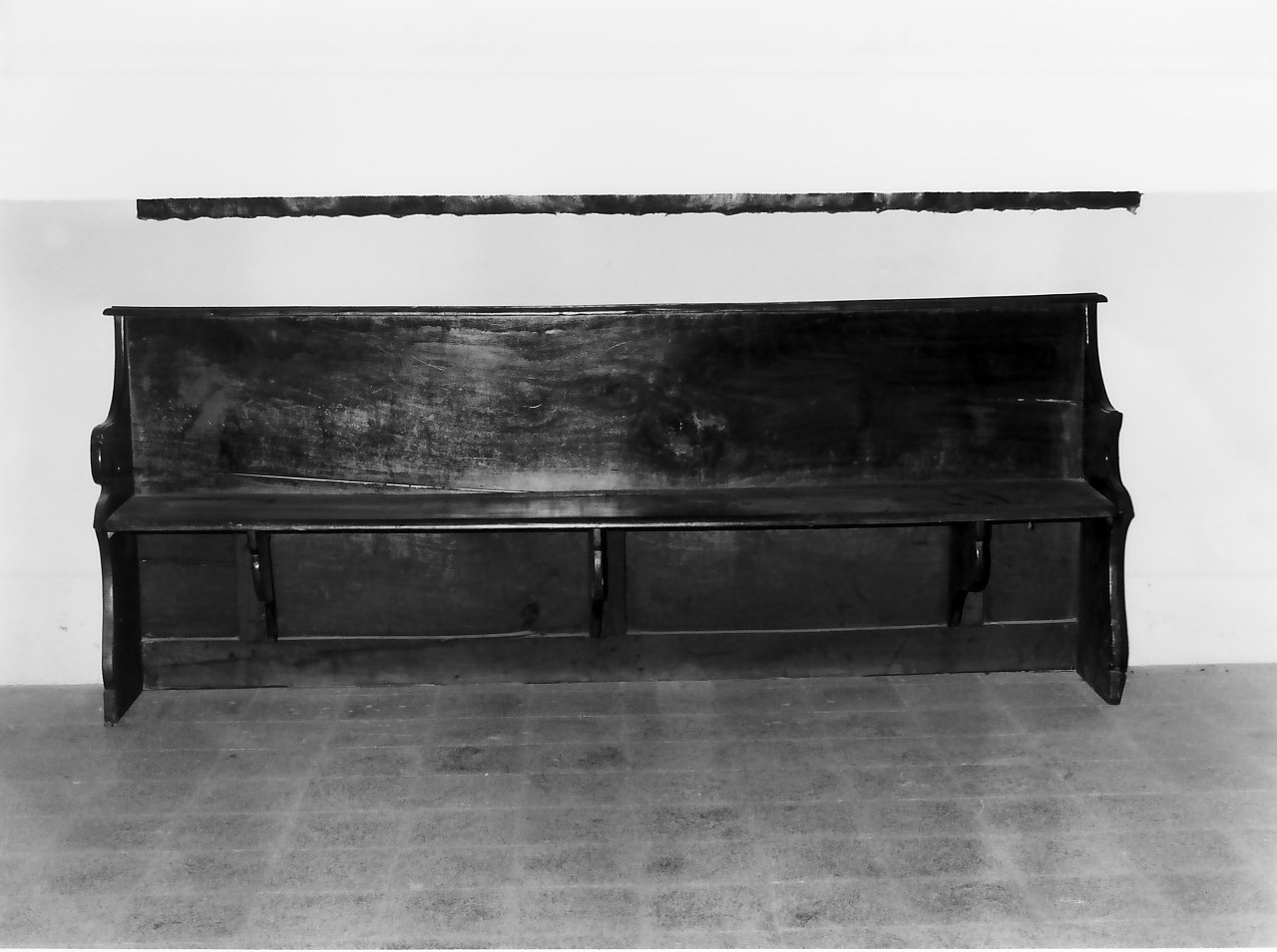 panca, opera isolata - bottega calabrese (sec. XIX)