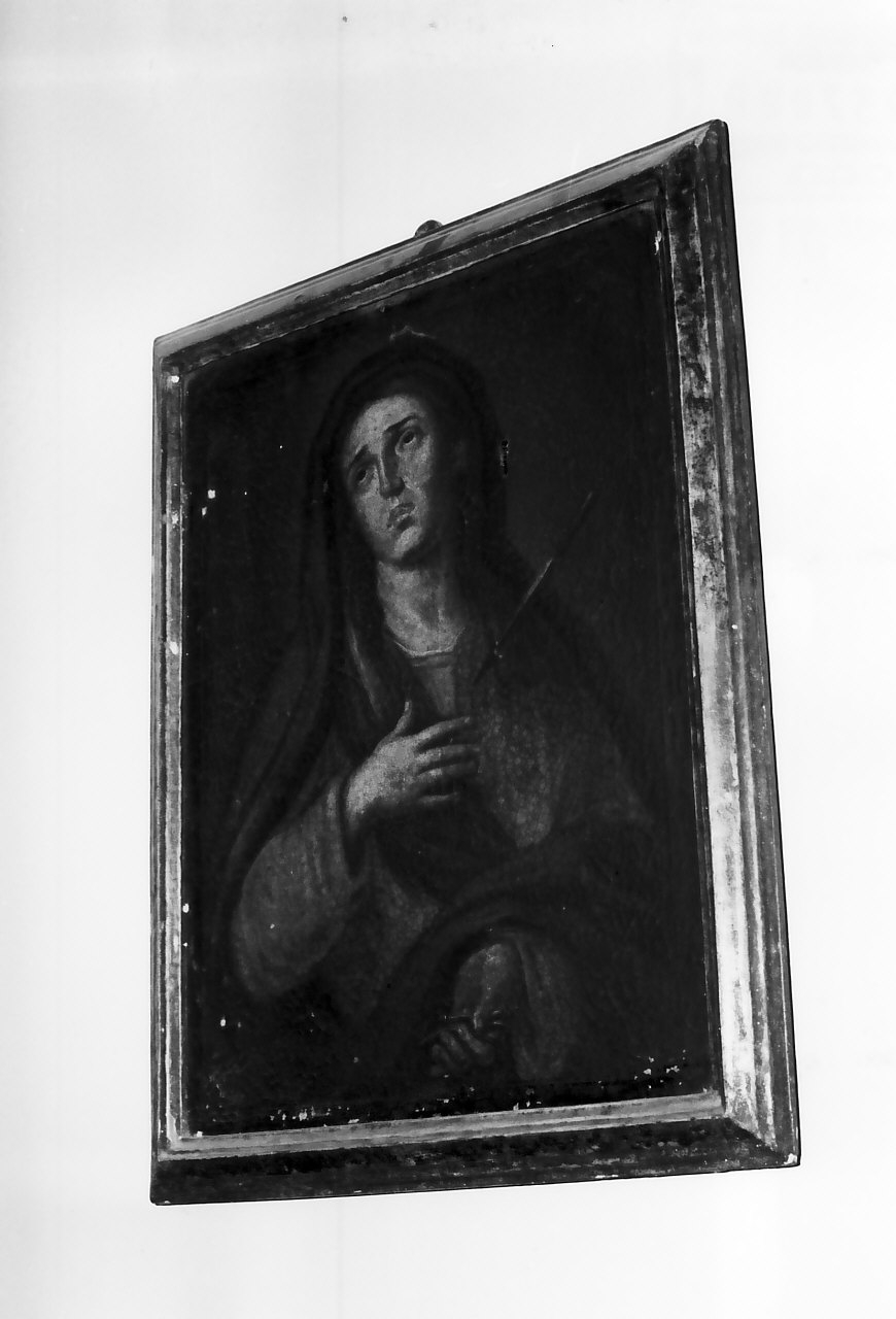 Madonna Addolorata (dipinto, opera isolata) - ambito Italia meridionale (sec. XVIII)