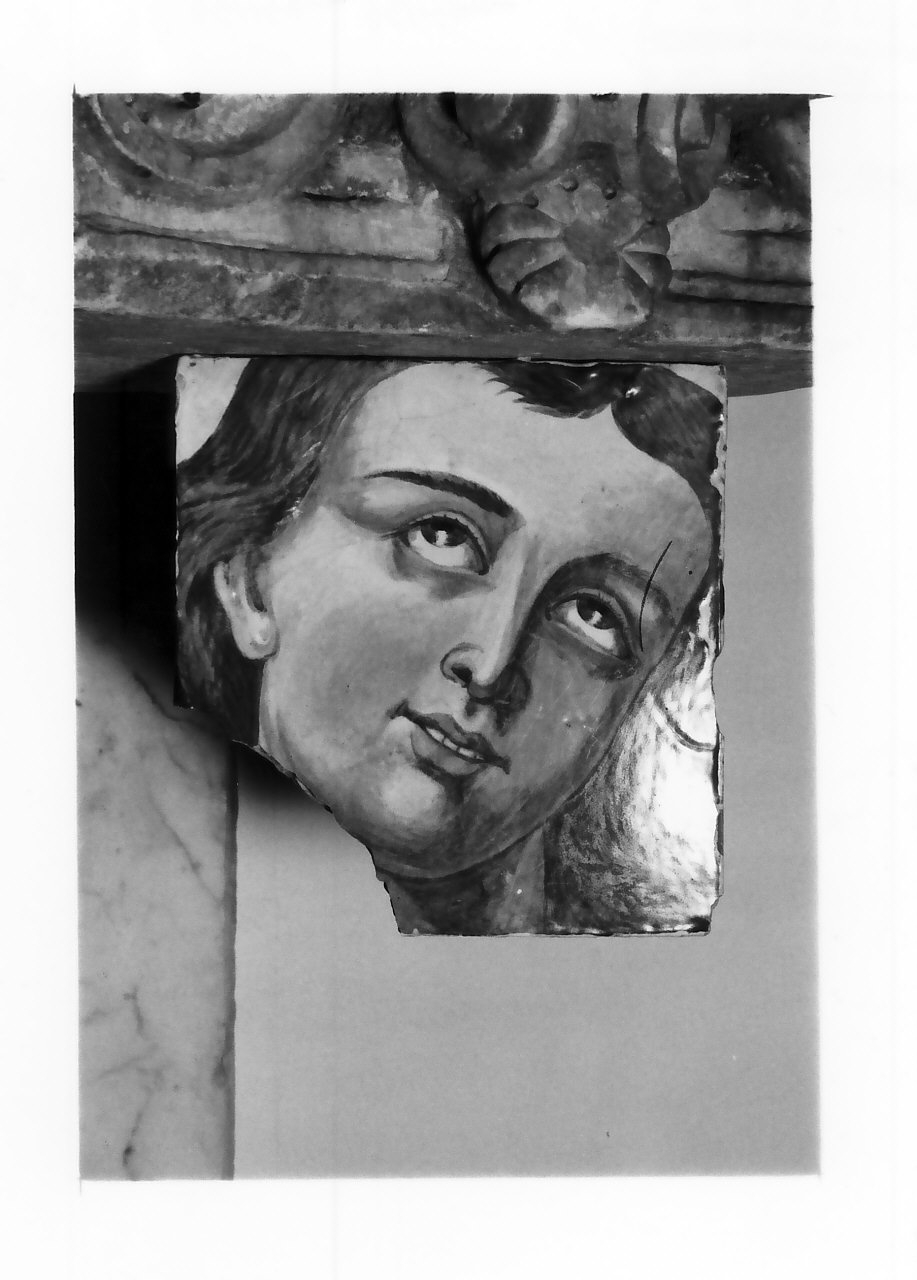 piastrella, frammento - bottega Italia meridionale (fine sec. XVI)