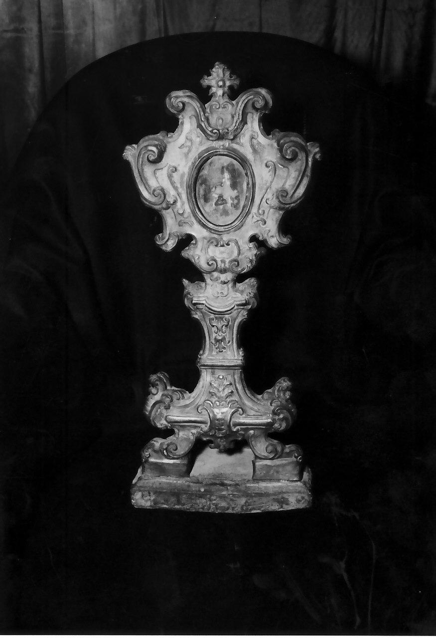 reliquiario, opera isolata - bottega napoletana (sec. XVIII)