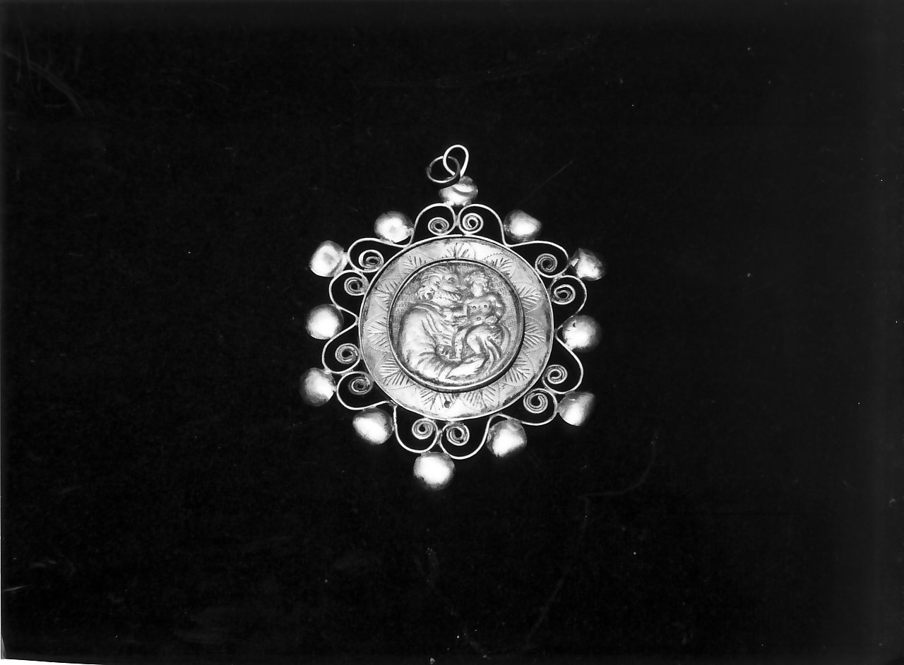 medaglione, opera isolata - bottega Italia meridionale (sec. XIX)