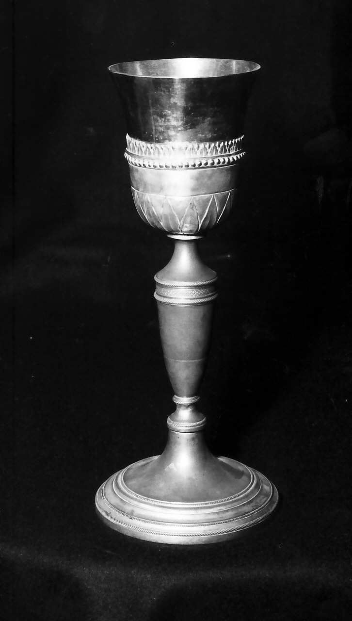 calice, opera isolata - bottega napoletana (secondo quarto sec. XIX)