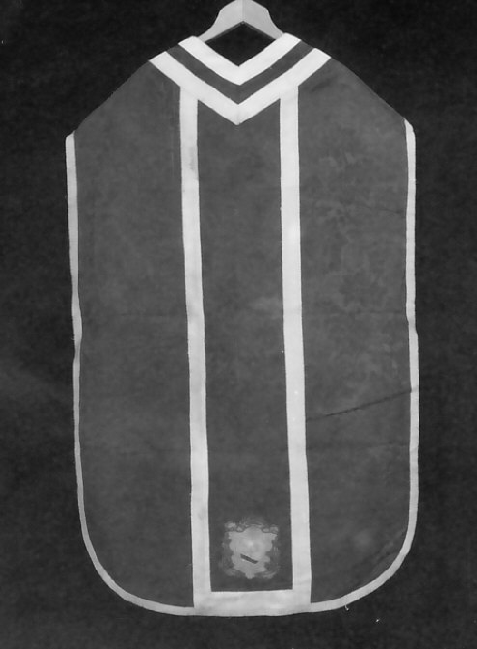 paramento liturgico, opera isolata - manifattura calabrese (seconda metà sec. XVIII)