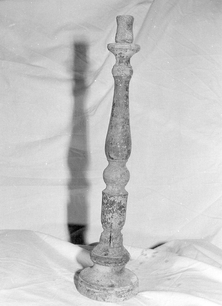 candeliere, opera isolata - bottega calabrese (sec. XIX)