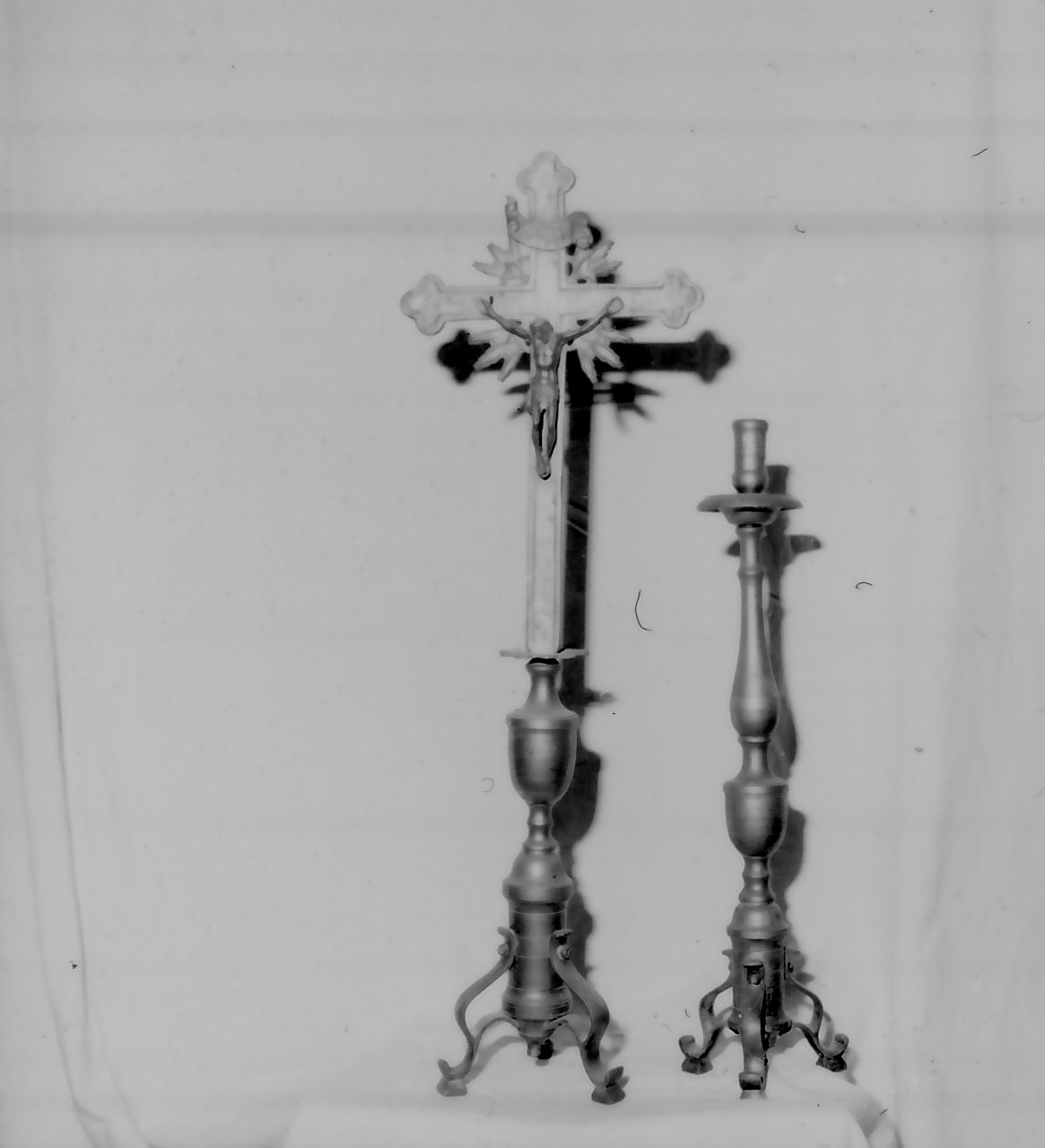 candeliere, serie - bottega calabrese (sec. XIX)